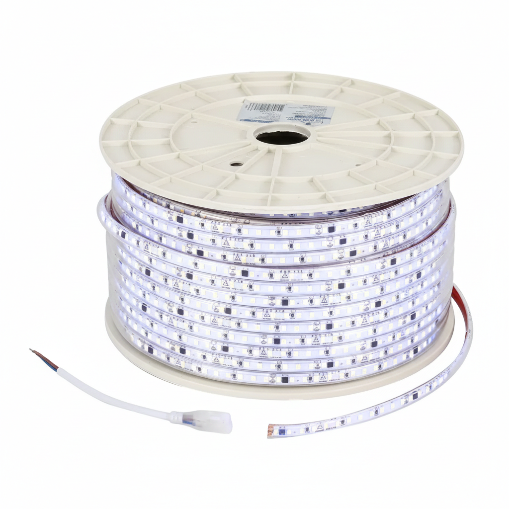 FITA LED BRANCO FRIO 6000K – 110V | 120 LEDS/M | IP65 (METRO LINEAR)