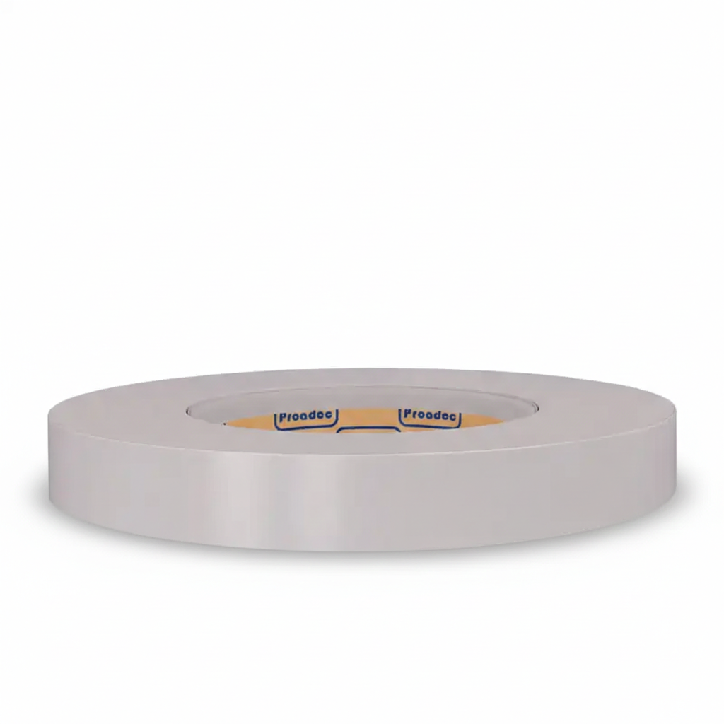 FITA DE BORDA CINZA CRISTAL PLACAS 35MM X 50M (ROLO) - PROADEC