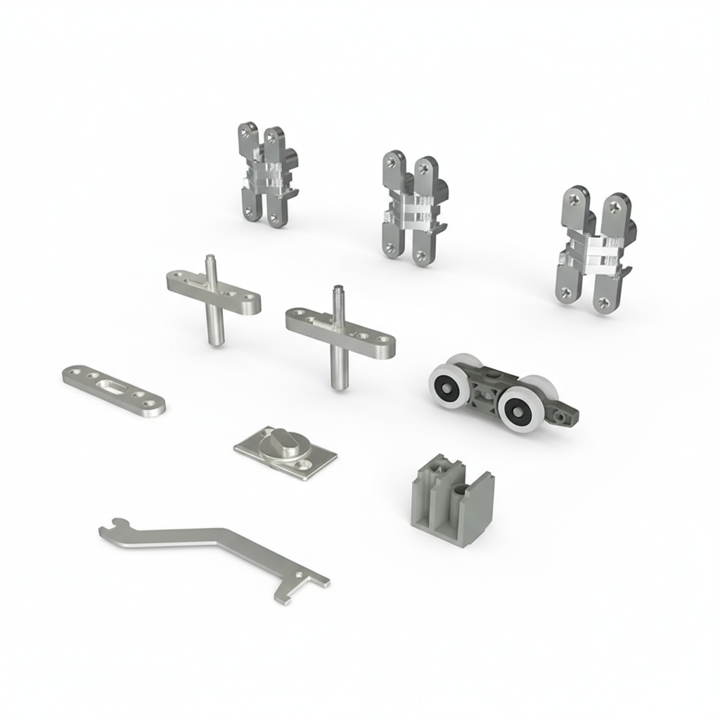 ARTICOLATO PIVO 2 FOLHAS (FIX CANTO/CENTRO) DOBRADICA INVISIVEL - ROMETAL