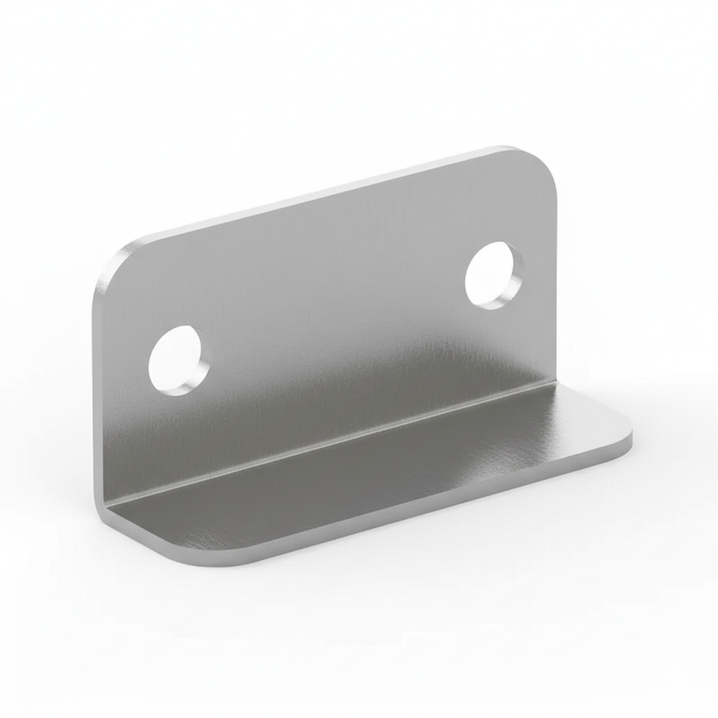 BATENTE PARA FECHADURA L ZINCADO