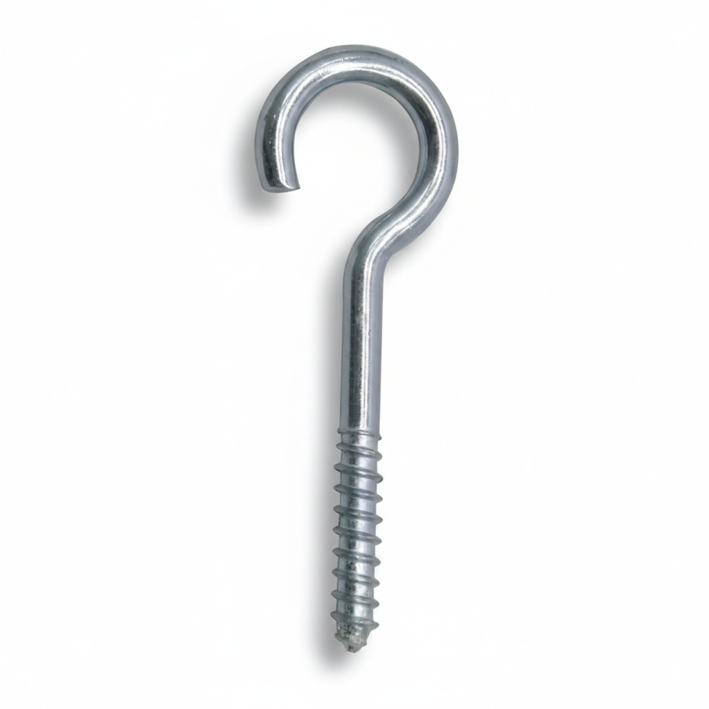 GANCHO ZINCADO SEM BUCHA