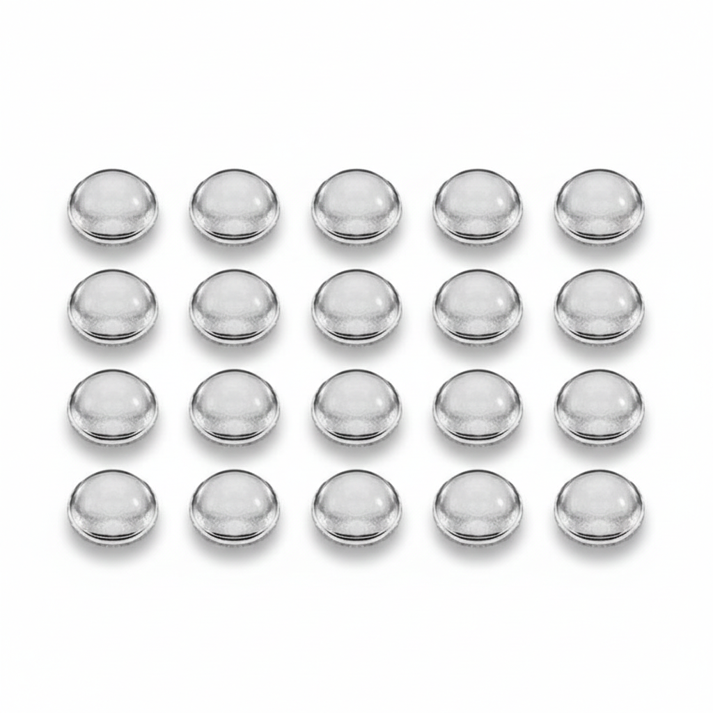 BATENTE DE SILICONE 10MM CARTELA